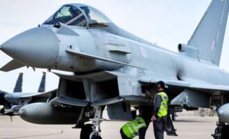Το Ηνωμένο Βασίλειο ανέπτυξε μαχητικά Typhoon της RAF στο Κατάρ