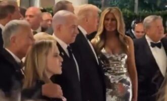 Ο Νετανιάχου στο πρωτοχρονιάτικο ρεβεγιόν του Τραμπ