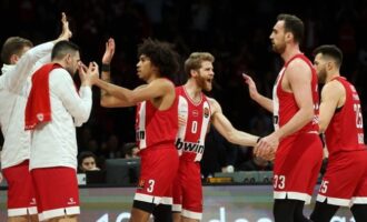 Euroleague: Τρίτη σερί νίκη για τον Ολυμπιακό 100-93 τη Μακάμπι Τελ Αβίβ