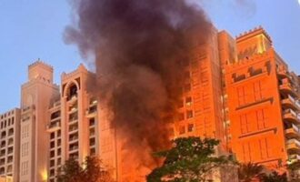 Το Ιράν χτύπησε το ξενοδοχείο “Palm Hotel” στο Ντουμπάι – Τουλάχιστον 4 τραυματίες (βίντεο)