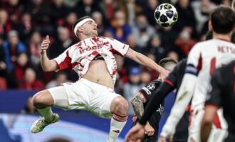 Champions League: Ο Ολυμπιακός απέσπασε ισοπαλία (0-0) από τη Λεβερκούζεν, αλλά αποκλείστηκε