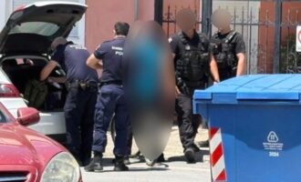 Λάρισα: Ένας γυμνός στον δρόμο παρενοχλούσε περαστικούς