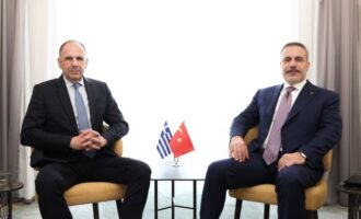 Τι είπε ο Γεραπετρίτης στον Φιντάν για τη νεο-οθωμανική «Γαλάζια Πατρίδα»