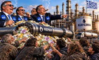 Η ΕΛ.Α.Σ. στρίμωξε τον Μητσοτάκη: Έχεις σκοπό να βάλεις πλαφόν στα υπερκέρδη των διυλιστηρίων; Ή θα την πληρώσει πάλι ο ελληνικός λαός;