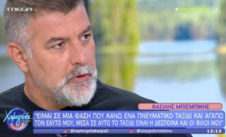 Ο Μπισμπίκης δήλωσε ερωτευμένος με τη Βανδή αλλά δεν παντρεύεται… ακόμα