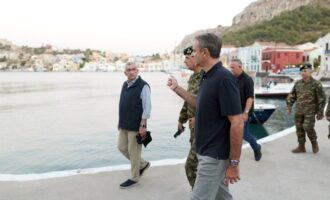 Μητσοτάκης από Καστελλόριζο προς Τουρκία: «Δεν απειλούμε κανέναν, αλλά δεν δεχόμαστε απειλές ή υποδείξεις από κανέναν»