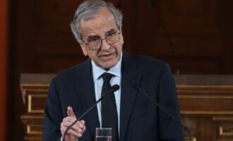 Αντώνης Σαμαράς: «Σημάδια παρακμής, να τελειώνουμε με αυτή τη νεοφιλελεύθερη διαχείριση»